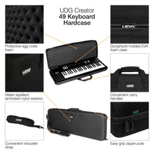 Hardcase UDG para teclado 49 teclas - U8306BL