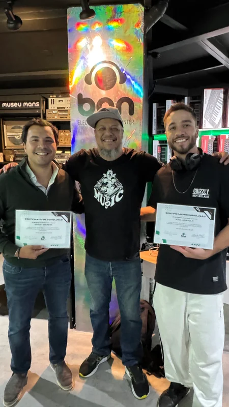 Aluno formado DJ Ban EMC