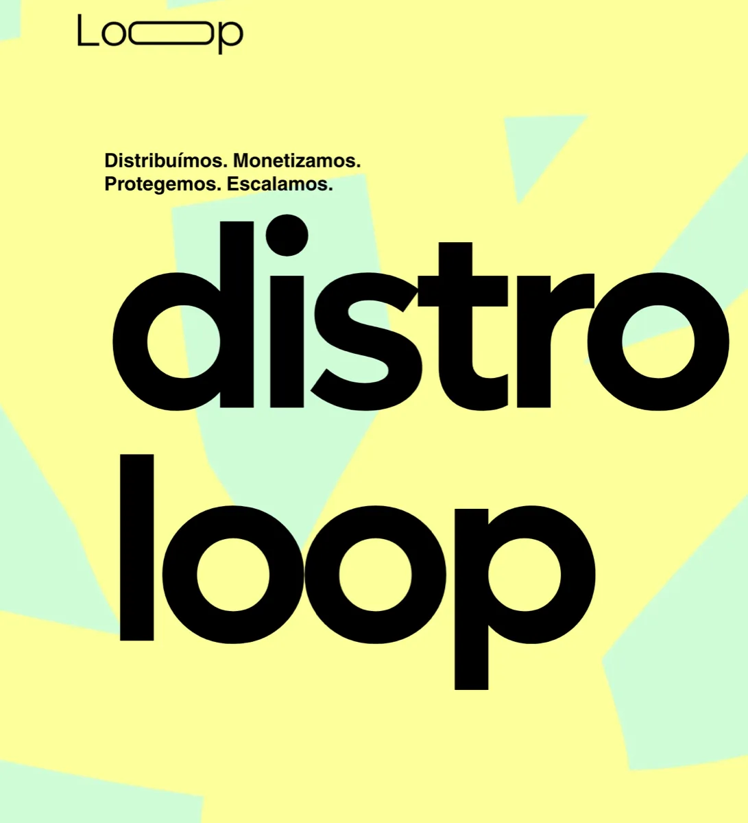 Distro Loop · Distribua sua música em mais de 210 plataformas · Parceiro DJ Ban EMC